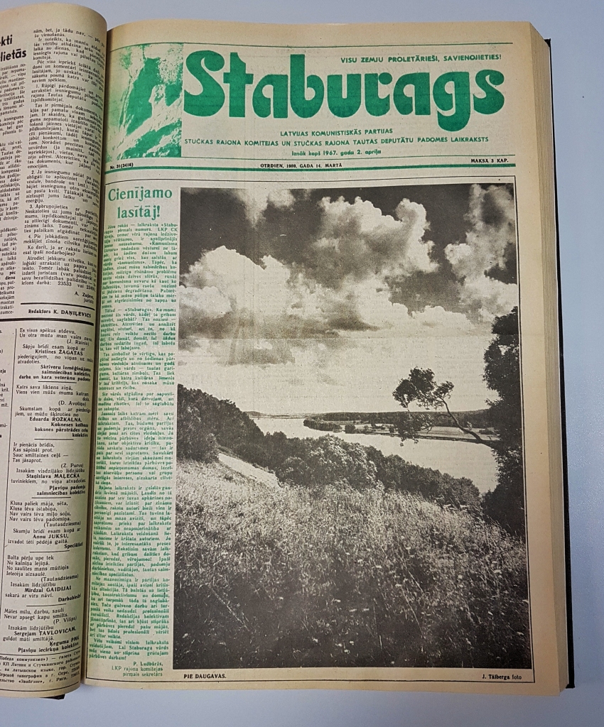 “Staburaga” vārda dzimšanas anatomija