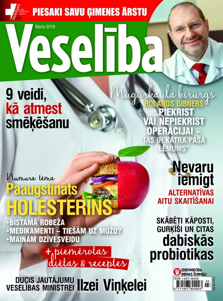 Žurnālā ‘‘Veselība’’