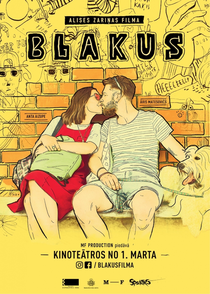 Aizkrauklē  romantiskā filma “Blakus”