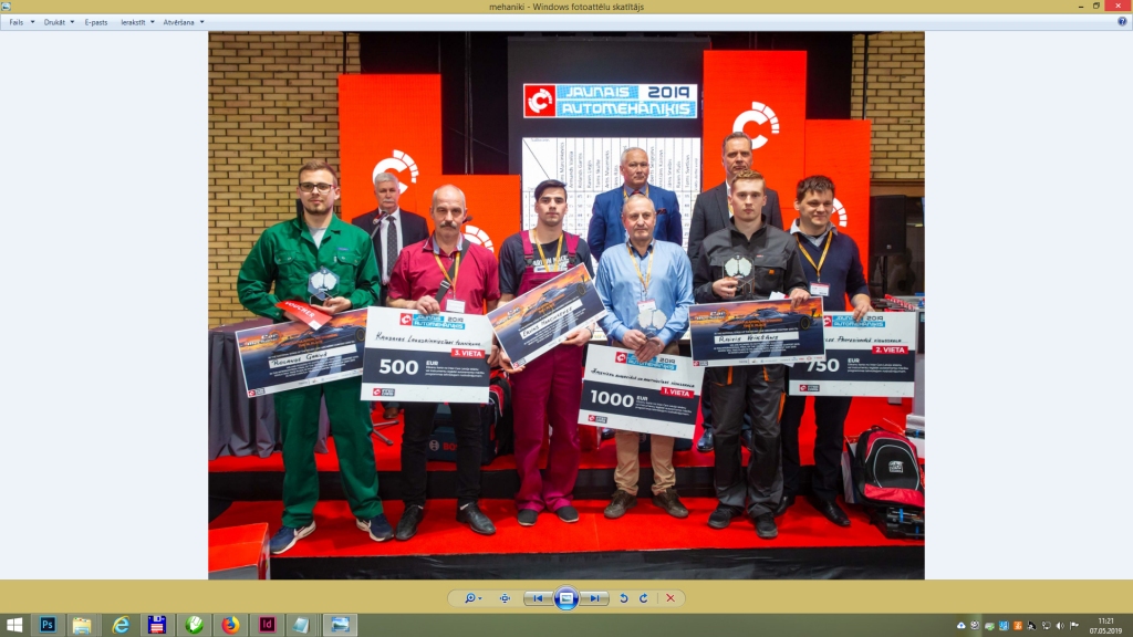 Automehāniķi  gatavojas finālam