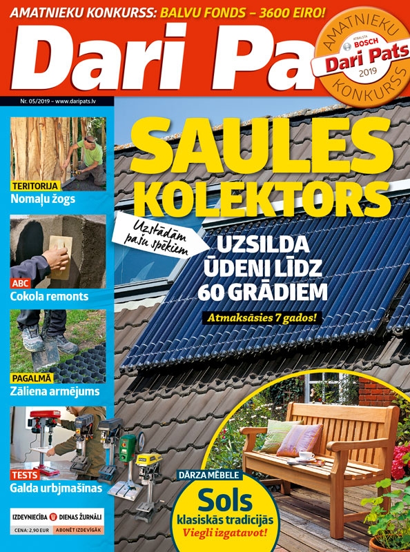Žurnāla ‘‘Dari Pats’’ maija numurā