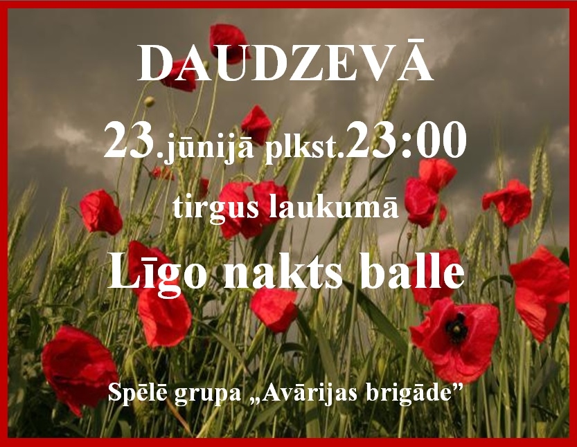 Daudzevā Līgo nakts balle