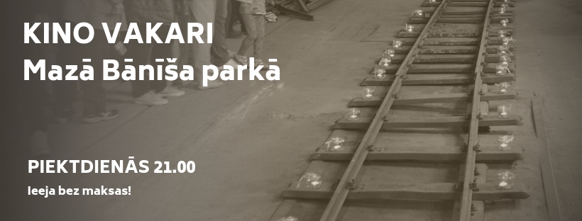 Mazā Bānīša parkā Viesītē notiks brīvdabas kino vakari