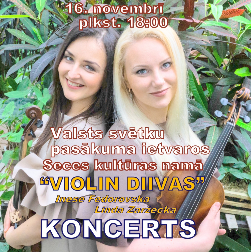 Secē “Violin Diivas” koncerts un balle