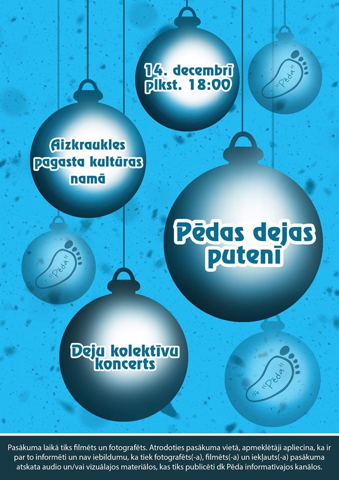 Aizkrauklē deju kolektīva “Pēda” draugu sadancis