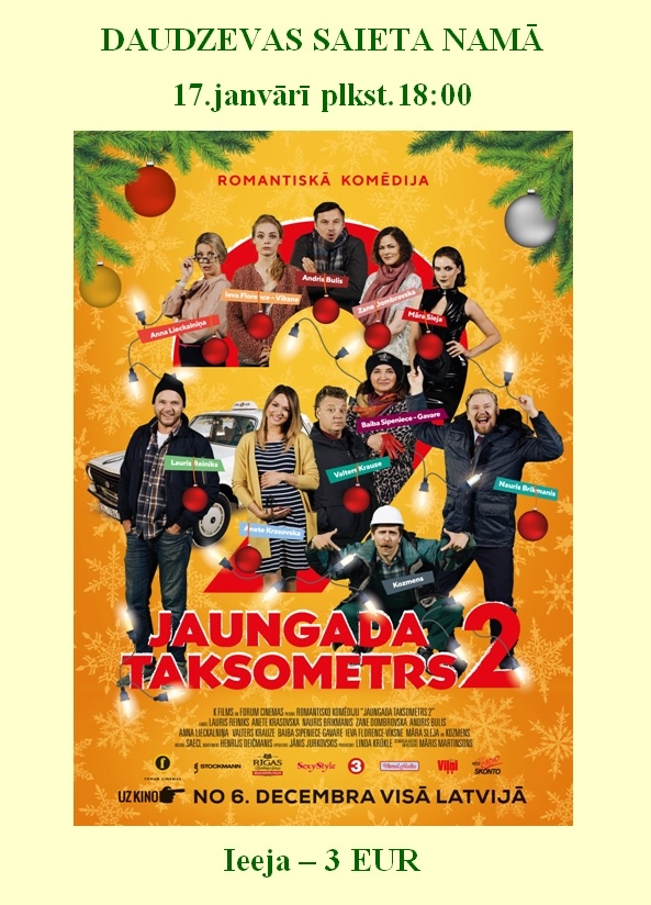 Daudzevā filma "Jaungada taksometrs 2"