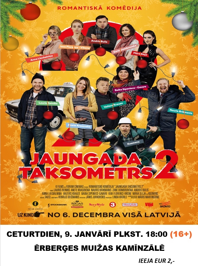 Mazzalvē filma "Jaungada taksometrs 2"