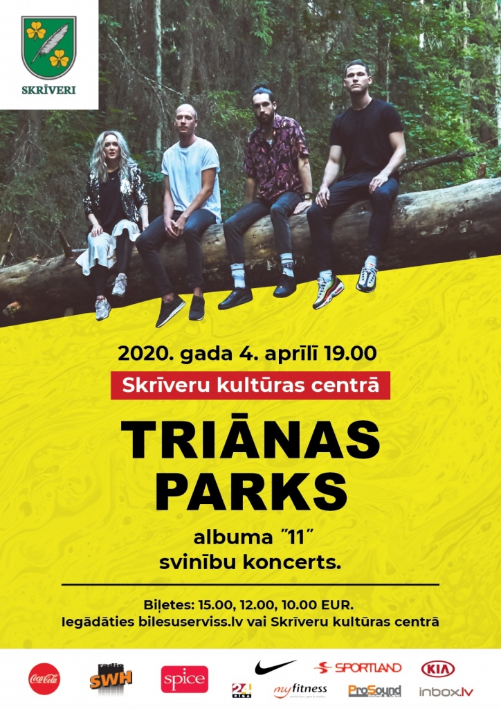 Skrīveros grupas "Triānas parks" koncerts