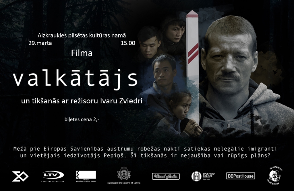 Aizkrauklē filma “Valkātājs” un tikšanās ar režisoru Ivaru Zviedri