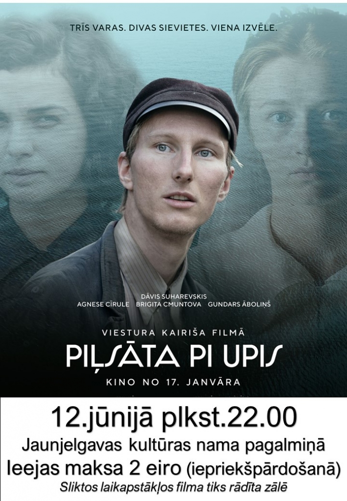 Jaunjelgavā filma "Piļsāta pi upis"