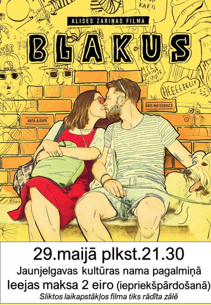 Jaunjelgavā filma "Blakus"