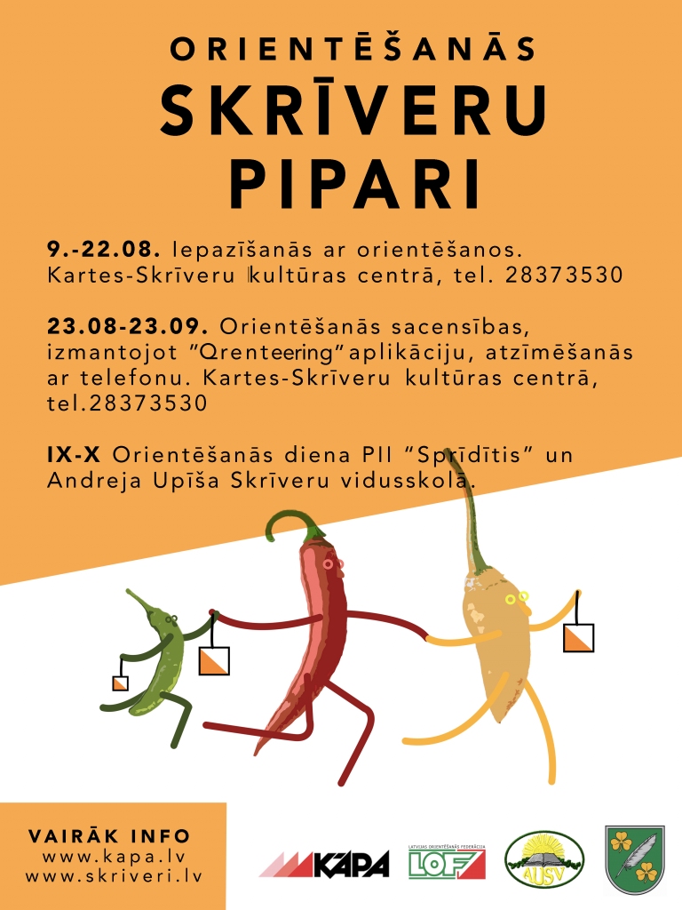 Sākas “Skrīveru pipari”