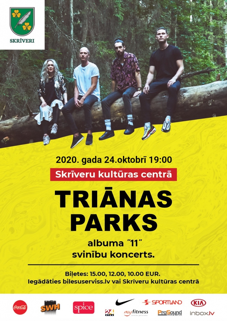 Skrīveros grupas “Triānas parks” koncerts