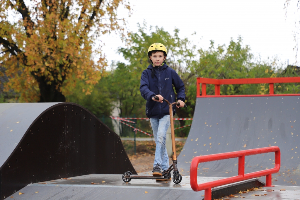 Skrīveros atvērts jaunais skeitparks