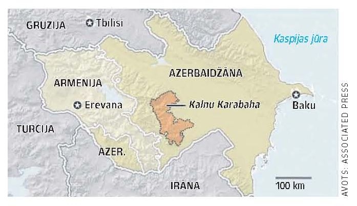 Azerbaidžāna paziņo par Šušas ieņemšanu