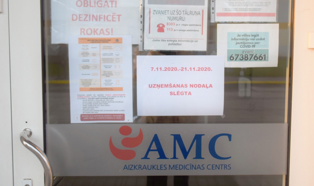 Uz laiku slēdz Aizkraukles slimnīcu
