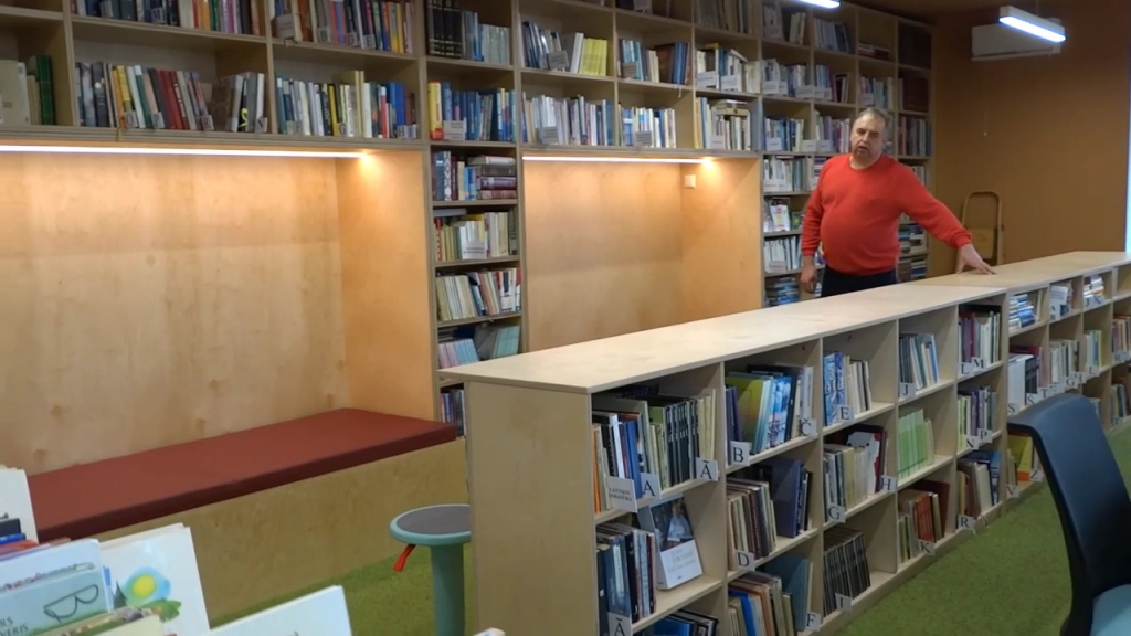 Skrīveros atklāj jauno bibliotēku (video)