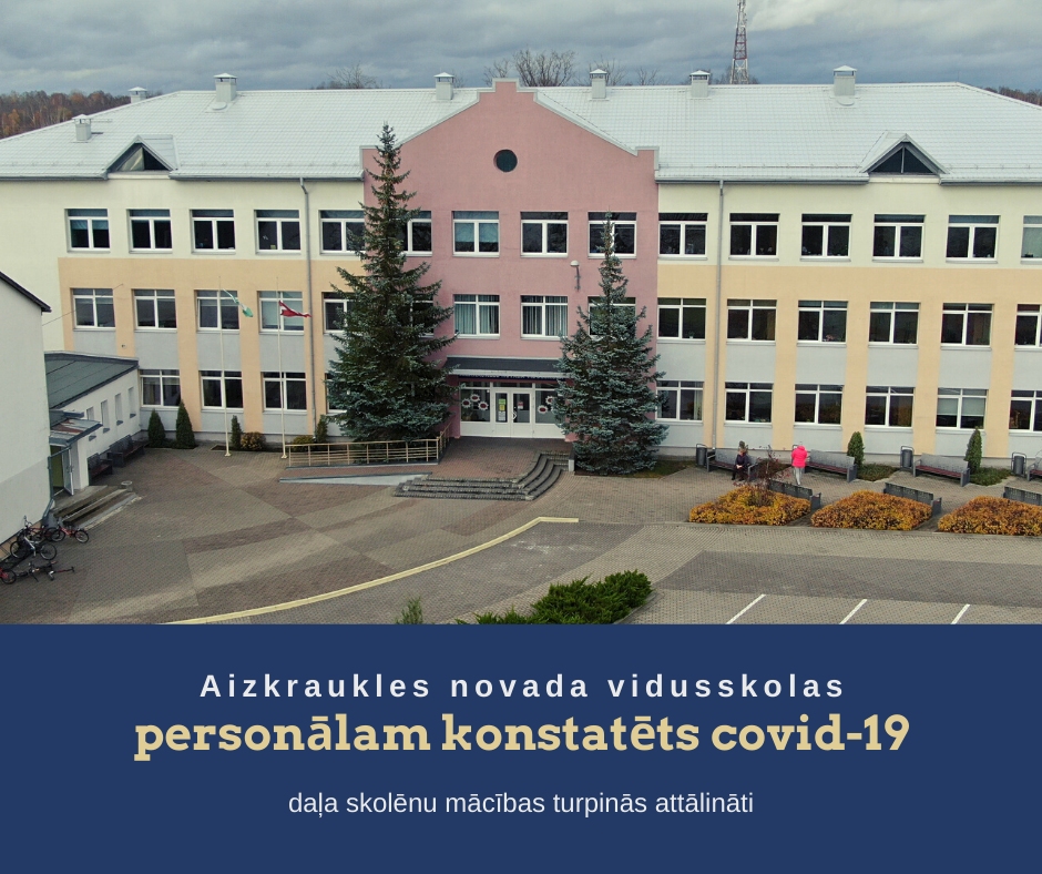 Aizkrauklē atkal uzliesmo Covid-19