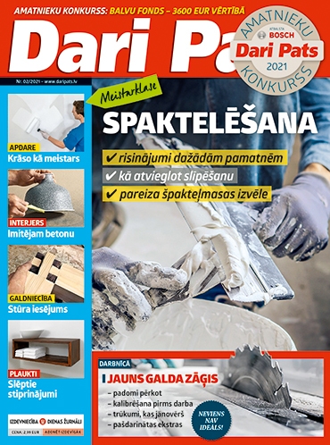 Žurnāla “Dari Pats” jaunākajā numurā