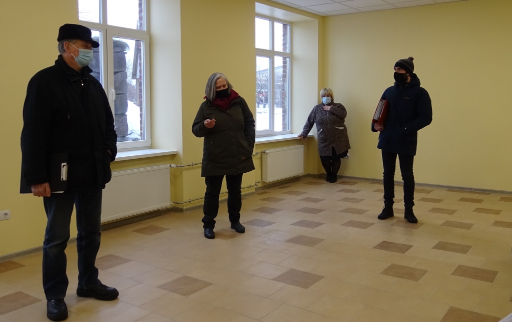 Pansionātā izremontētas telpas dienas centram