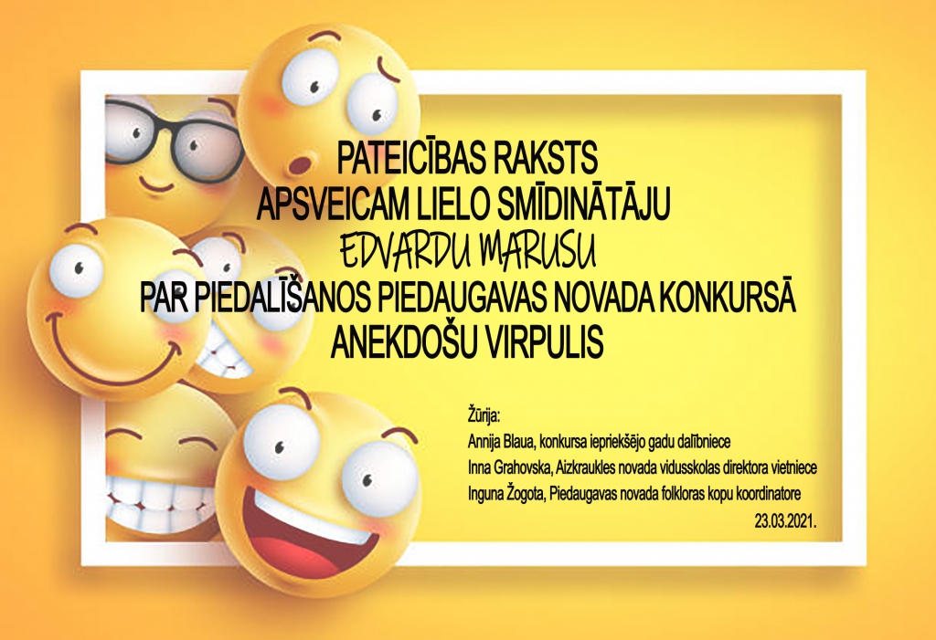 Sacentīsies anekdošu stāstītāji