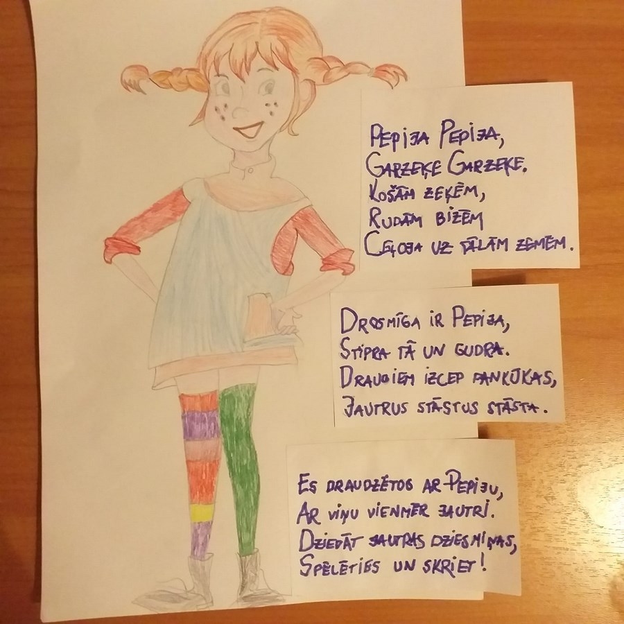 Sacer dzejoļus par Pepiju