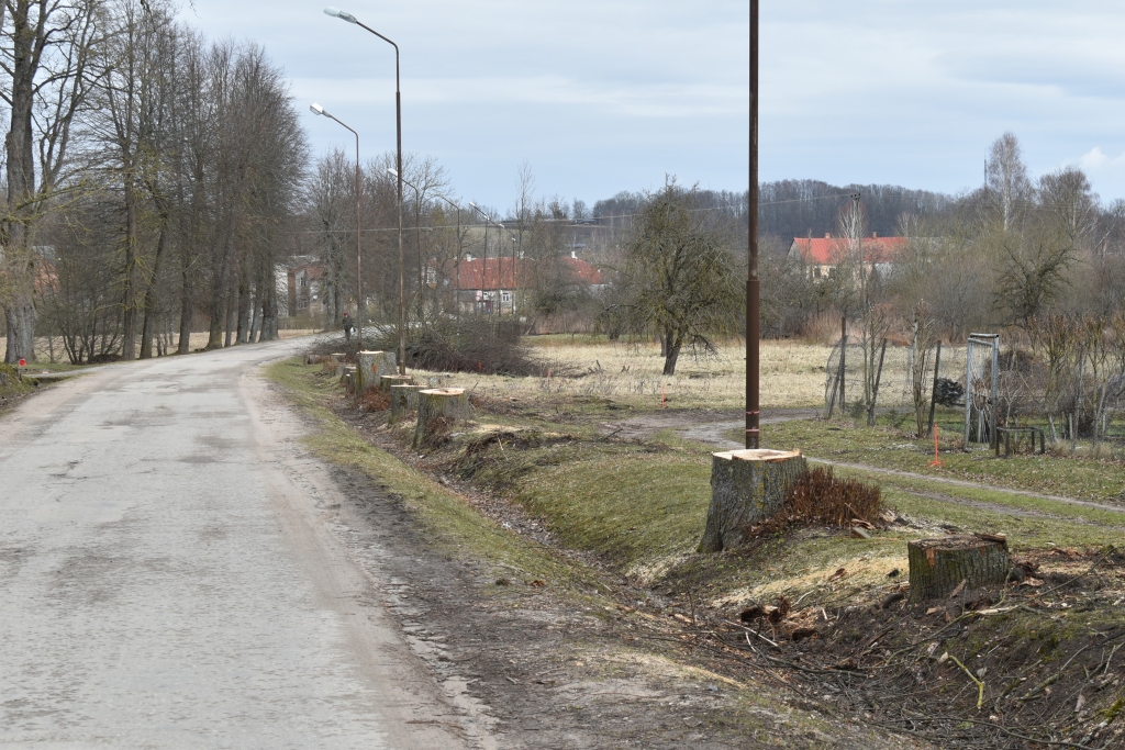 Uzvaras ielā sākušies pārbūves darbi