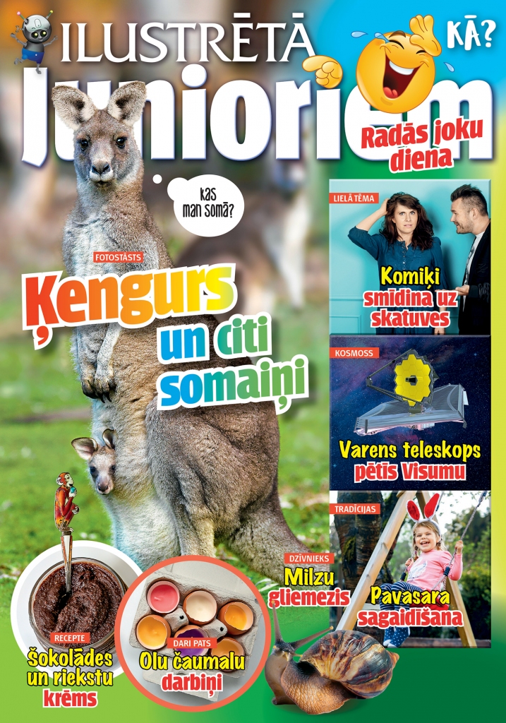 Žurnālā “Ilustrētā Junioriem”