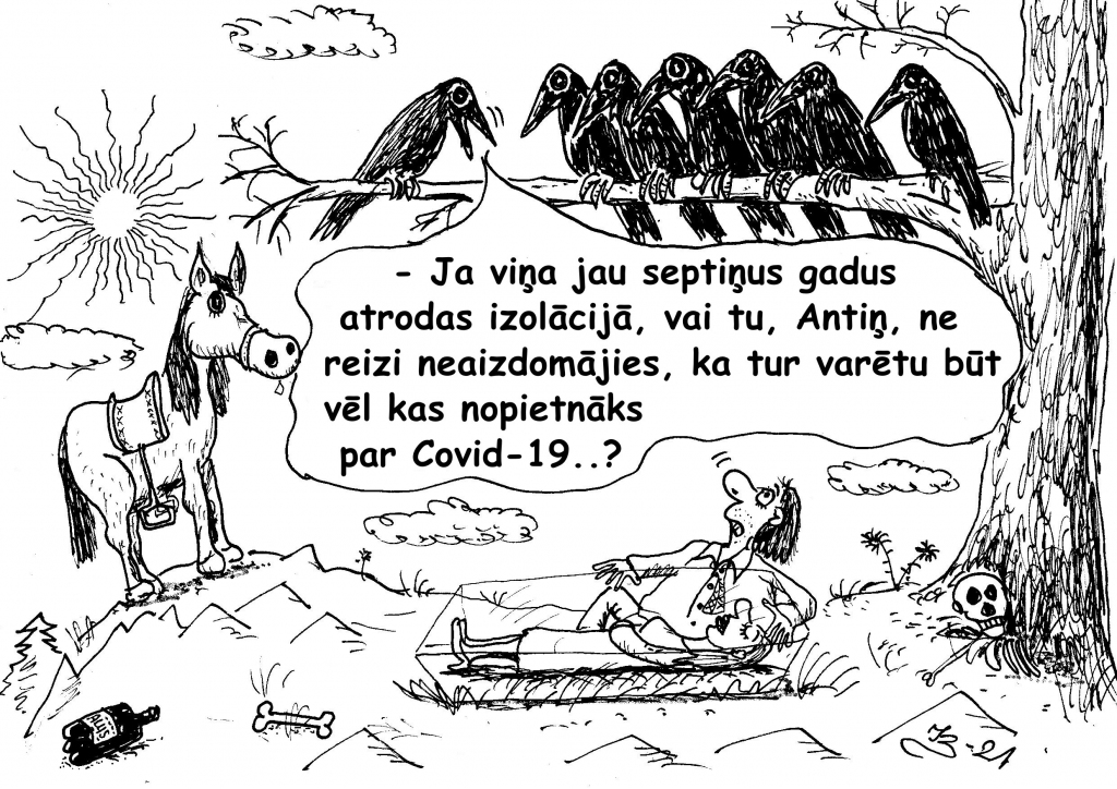 Karikatūra. Ja pasakas rakstītu šodien...