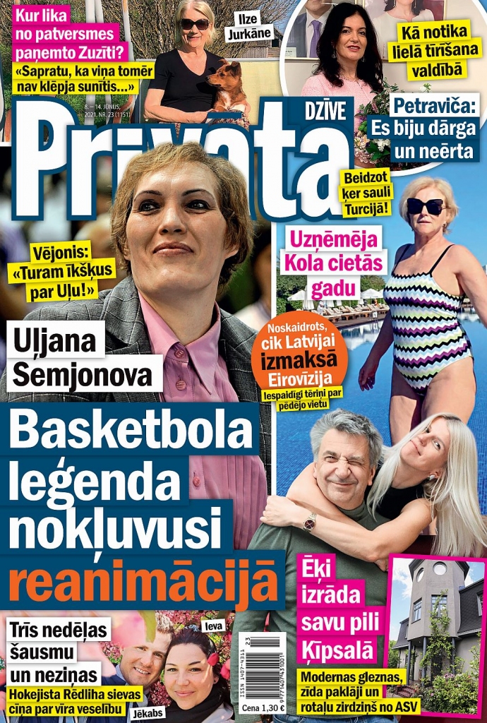 Jaunākajā "Privātās Dzīves" numurā lasiet: