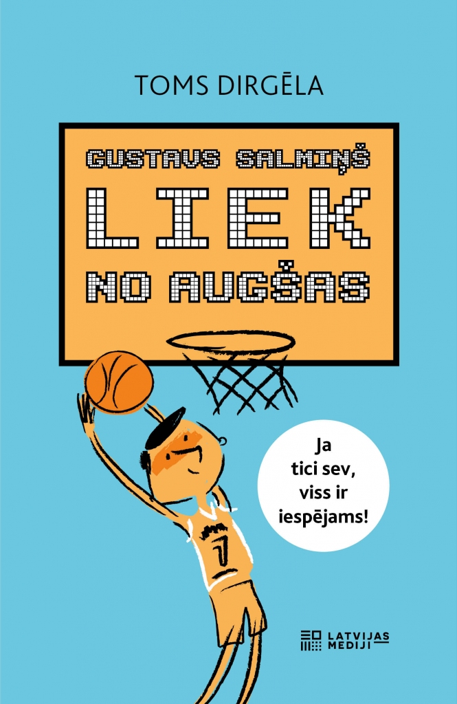 Gustavs Salmiņš liek no augšas